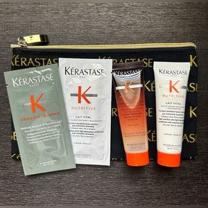 Kerastase assorted travel and trial size with travel pouch New